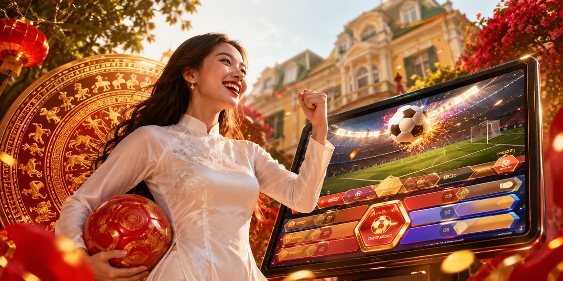 Người dùng mặc áo dài tại Đà Lạt tham gia cá cược esports trên điện thoại